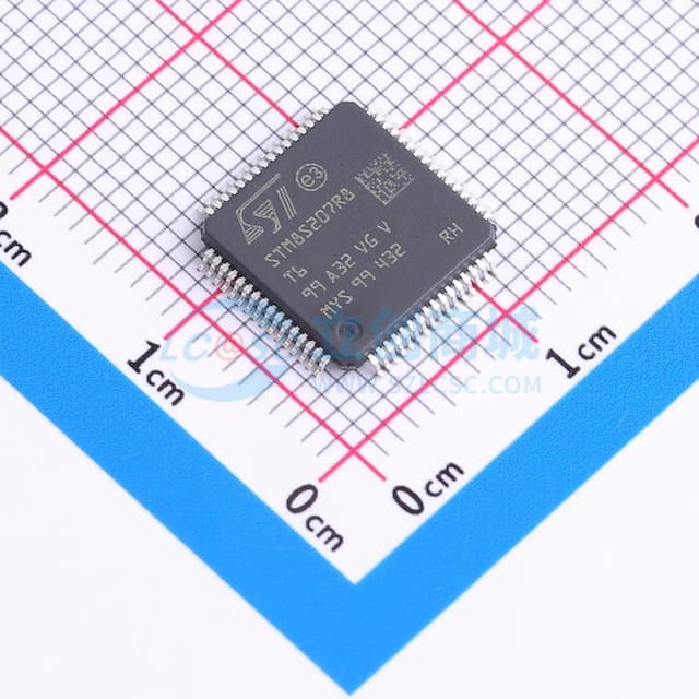 主流增强型8位MCU，具有64 KB Flash、24 MHz CPU和集成EEPROM实物图
