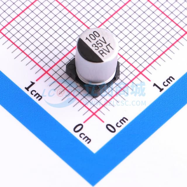 100uF ±20% 35V实物图