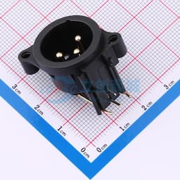 3Pin 卧式公座 镀金缩略图