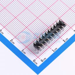配套排母HX PM2.54-2x10P系列 2x10P 间距:2.54mm 方针 立贴缩略图