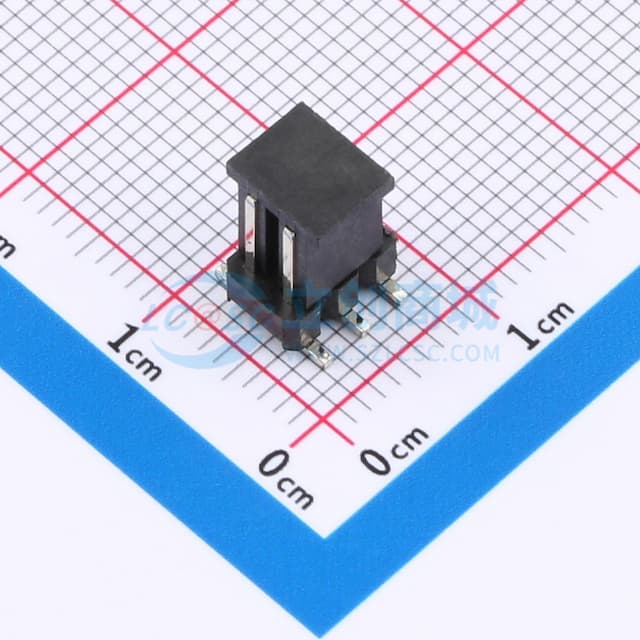 2x3P 间距:2.54mm 方针 立贴实物图