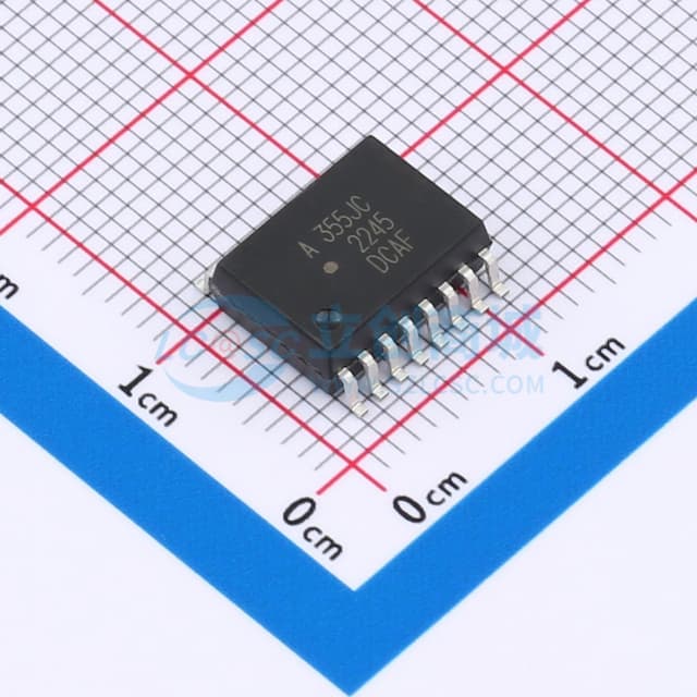 具备集成过流检测、故障和欠压锁定（UVLO）状态反馈功能的10A IGBT和碳化硅（SiC）MOSFET栅极驱动光耦合器实物图
