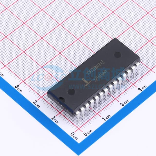 8位微处理器兼容LED显示解码驱动器实物图