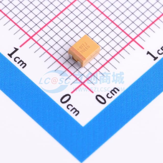 100uF ±10% 6.3V实物图