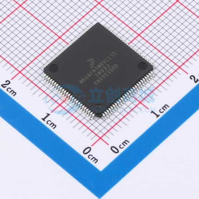 基于ARM Cortex-M4、带浮点运算单元（FPU）、主频120MHz的微控制器实物图