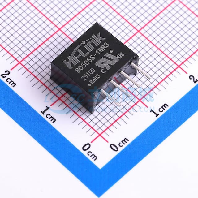 直流隔离电源模块5V转5V短路保护实物图
