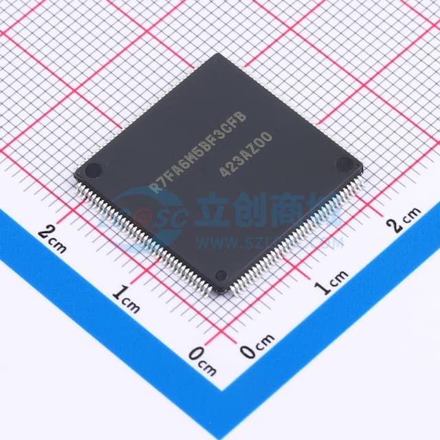 高性能200 MHz Arm Cortex-M33核心，集成双银行代码闪存、以太网MAC控制器和多种连接接口实物图