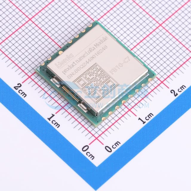 470MHz 50mW LORA小尺寸贴片模块实物图