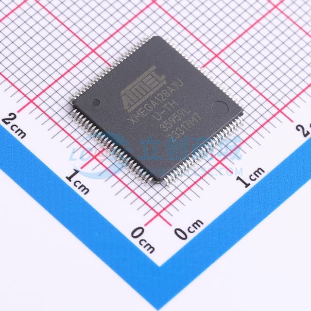 8位XMEGA AU微控制器实物图