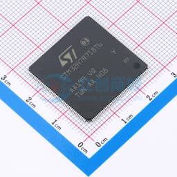 Arm Cortex-M7 32位600 MHz微控制器，支持以太网、2个USB接口、2个FD-CAN接口、高级图形处理、2个12位ADC缩略图