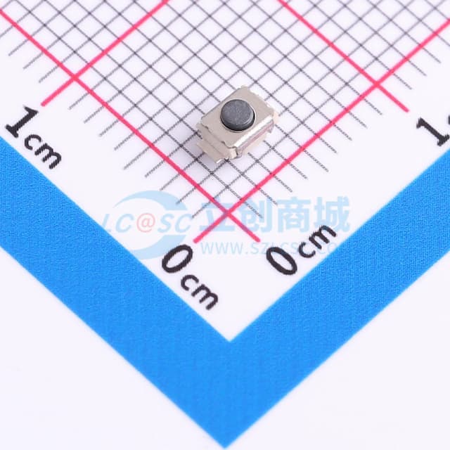 编带防尘轻触开关实物图