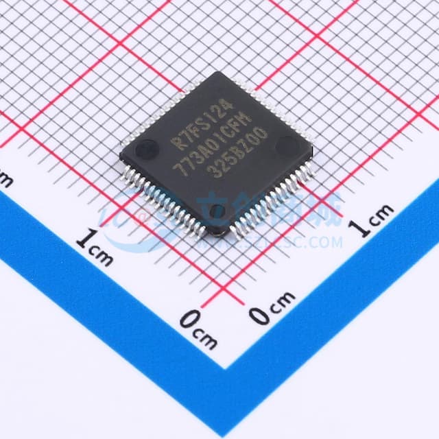 超低功耗32MHz Arm Cortex-M0+微控制器，128KB代码闪存，16KB SRAM，电容式触摸感应单元，14位A/D转换器，12位D/A转换器，具备安全和防护功能实物图