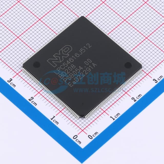 LPC54616J512BD208E实物图
