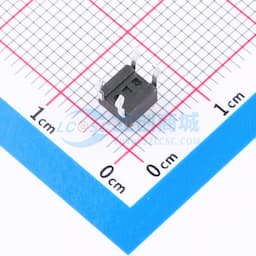 4.5*4.5*4.3MM  按键开关 插脚 黑色 力度250g 袋装缩略图