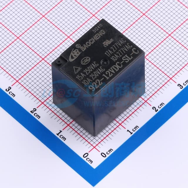 922-12VDC-SL-C 17A实物图