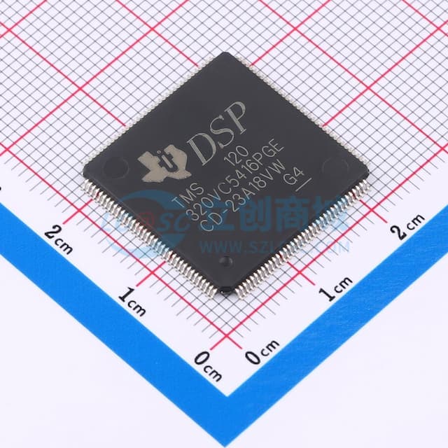 TMS320VC5416PGE120实物图