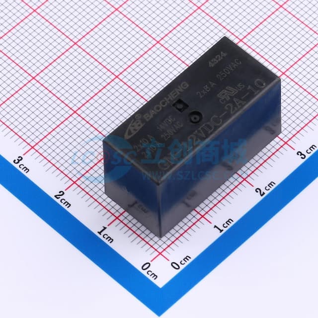 GN-12VDC-2A-10 2*10A实物图