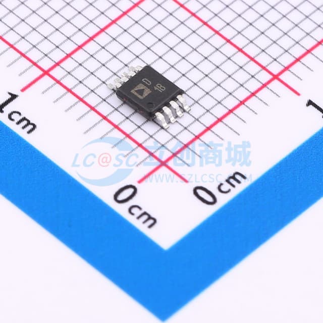 AD7303双路8bit电压输出数模转换器实物图