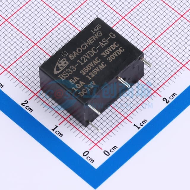 BS33-12VDC-AS-G 5A实物图