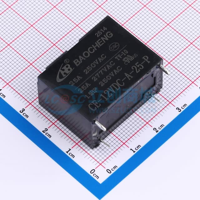 CE-12VDC-A-25-P 25A实物图