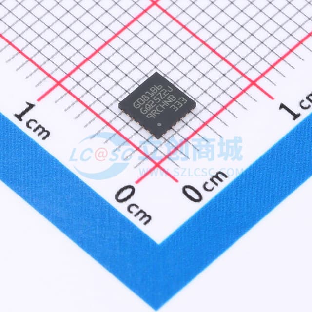 主流Arm Cortex-M0+ MCU，具有128 KB Flash存储器、36 KB RAM、64 MHz CPU、4x USART、定时器、ADC、DAC和通信接口和AES256，1.7-3.6V实物图
