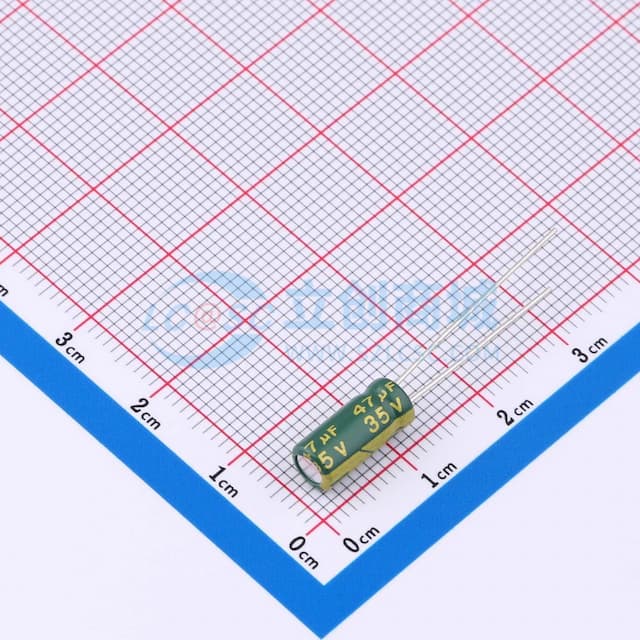 47uF ±20% 35V实物图