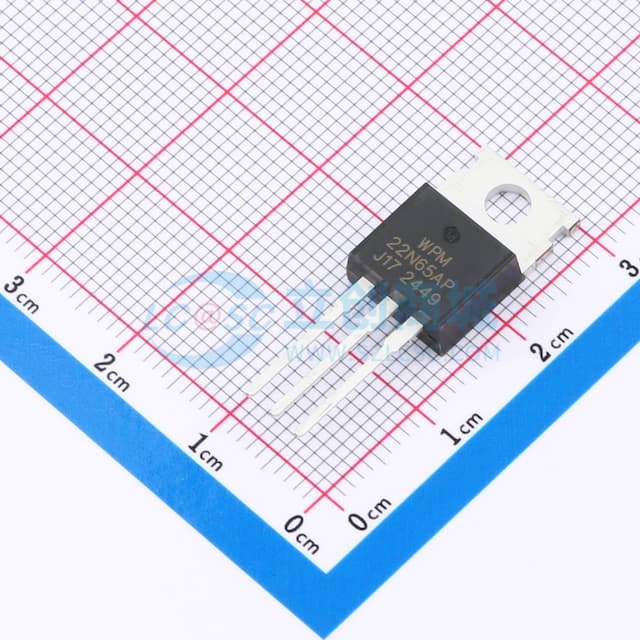 WTM22N65AP实物图