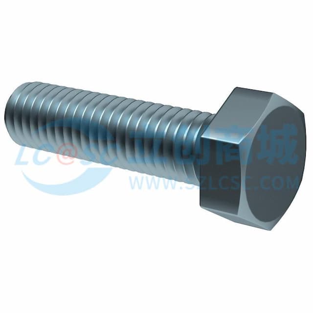 [140支/箱]GonLuo(工螺)  全螺纹六角头螺栓 GB5783 ML25B M16*65实物图