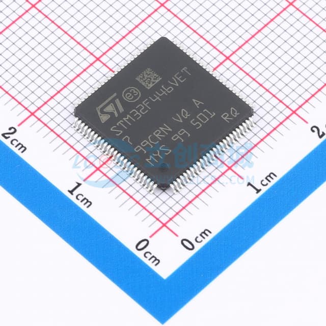 带DSP和FPU的高性能基础系列ARM Cortex-M4 MCU，具有512 KB Flash、180 MHz CPU、ART加速器和双QSPI实物图