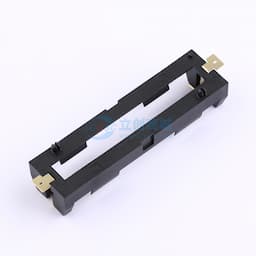 电池盒BH-18650-1J Au SMT带柱 双负极弹片缩略图