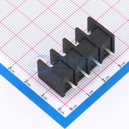 7.62mm 1x4P 每排P数:4 排数:1 直针 中脚【栅栏】缩略图