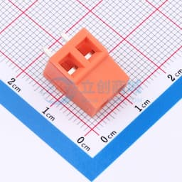 1x2P 5mm 直插 排数:1 每排P数:2【螺钉】缩略图