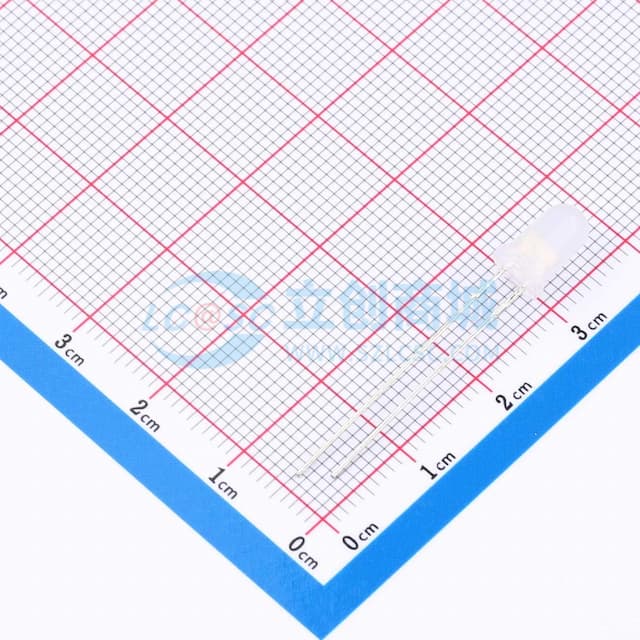 蓝灯 【发光】实物图