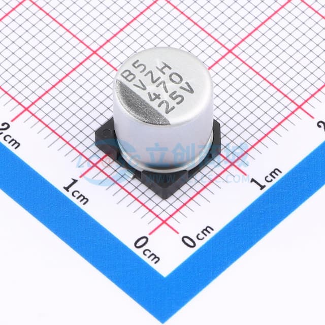 470uF ±20% 25V实物图