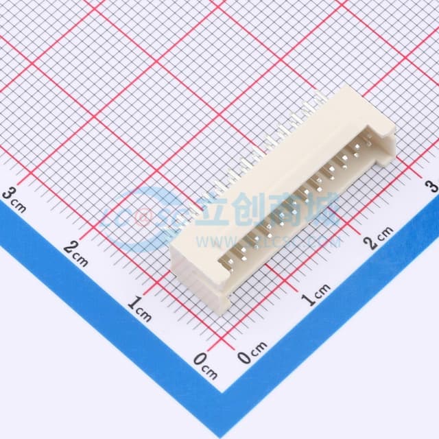 2x13P 间距:2mm 直插 【插件】实物图