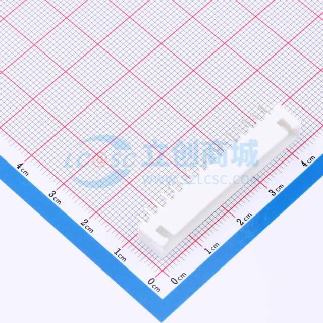 1x16P 间距:2.5mm 直插 系列:XH 【插件】实物图