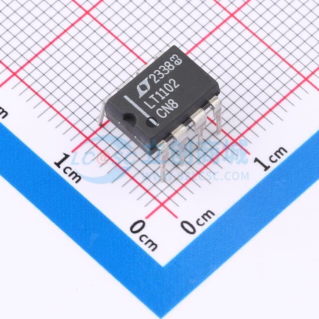 LT1102 - 高速、精准、JFET 输入仪表放大器 (固定增益 = 10 或 100) 【插件】实物图