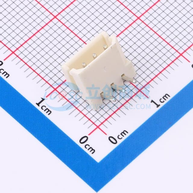 1x3P 间距:2.5mm 弯插 系列:Mini-SPOX(5264)实物图