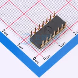 2.54mm 7位低推贴胶 插件 【插件】缩略图