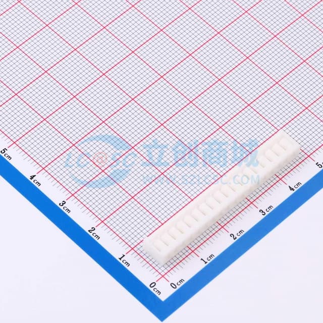 白色 1x18P 2.5mm实物图