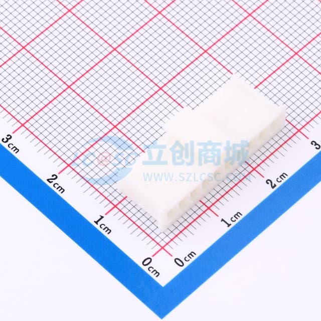 白色 1x10P 2.5mm实物图