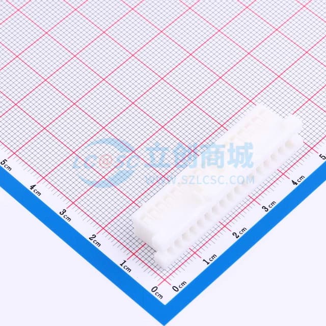 白色 2.5mm 2x17P实物图