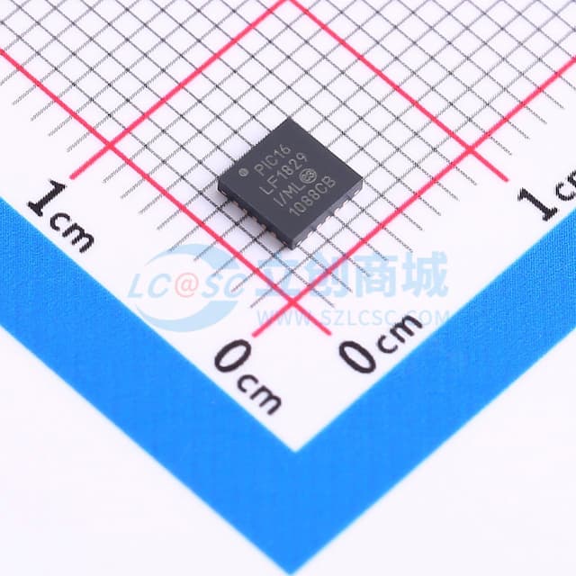 PIC16LF1829T-I/ML实物图