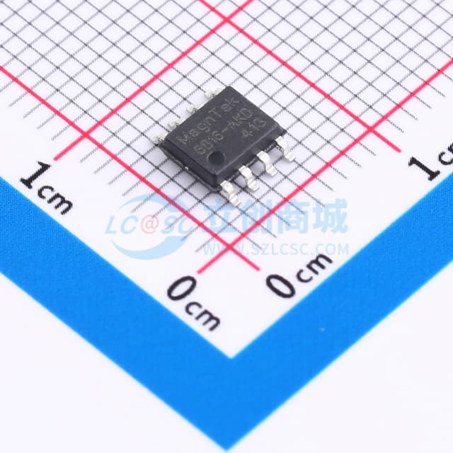 零延迟磁角位置传感器IC实物图
