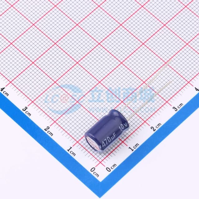 470uF ±20% 10V 【插件】实物图