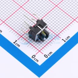 轻触开关,KAN6811-0581E100-81,6.8*6.8*5.8带灯开关,白灯,插件缩略图