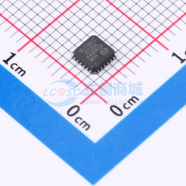 小型RMIl 10/100以太网收发器，支持HP Auto-MDIX实物图