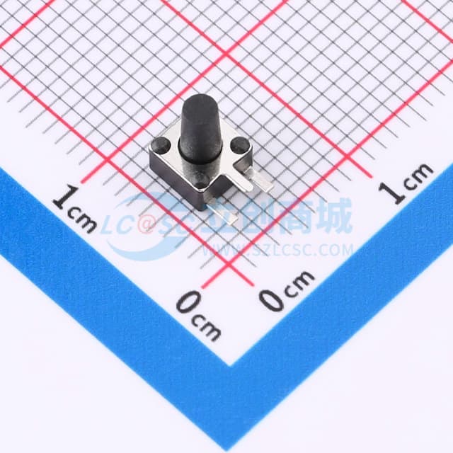 4.5x4.5x7/三脚侧插开关 【插件】实物图