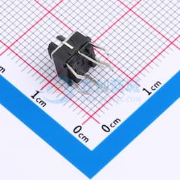 轻触开关,KAN6811-0581E100-81,6.8*6.8*5.8带灯开关,白灯,插件缩略图