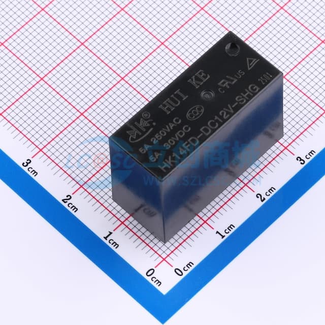 HK14FD-DC12V-SHG 【继电】实物图